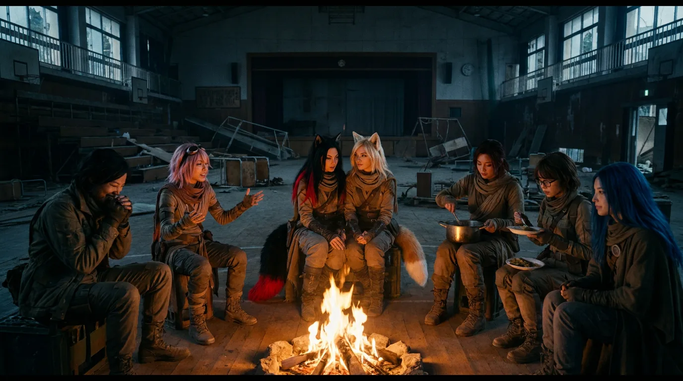 In a dystopian setting a group of individuals