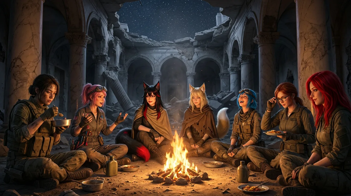 Group · Dinner and Patrol