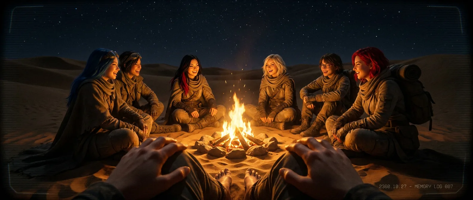 A group of individuals are gathered around