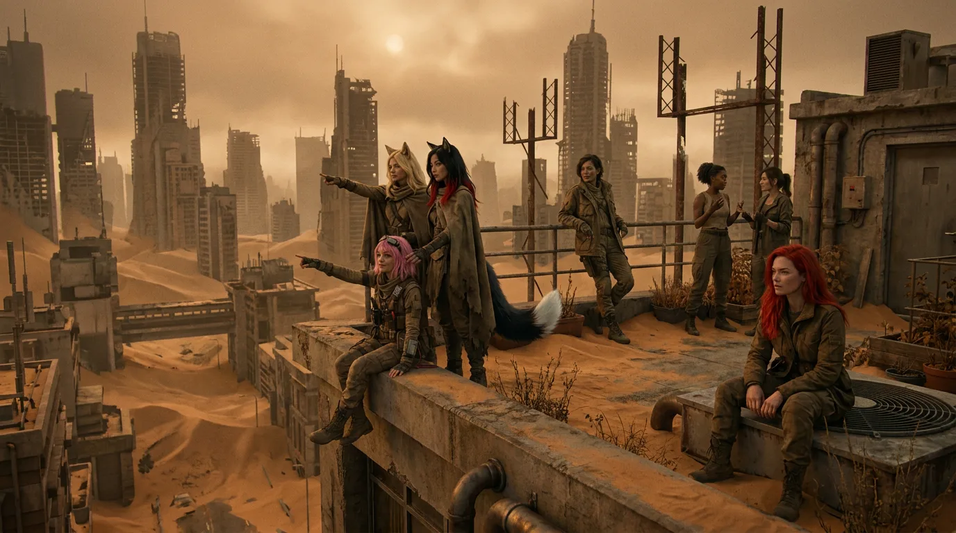 Rooftop Then Vs Now 2055 Vs 2155